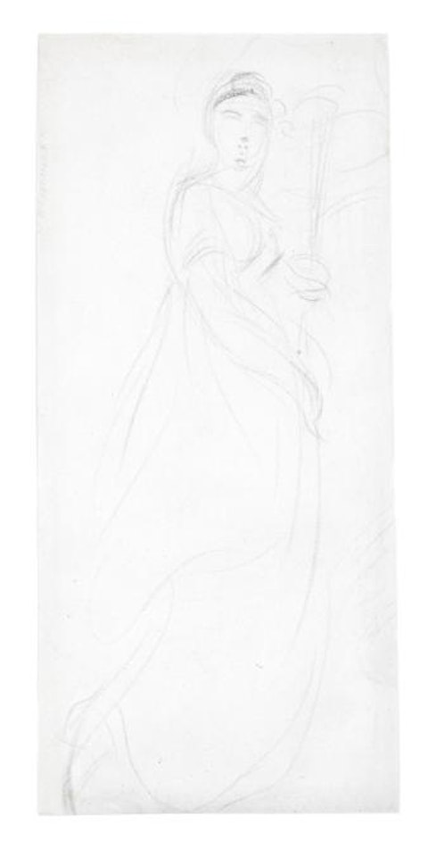 An allegorical figure of Summer; An allegorical figure of Autumn by John Constable