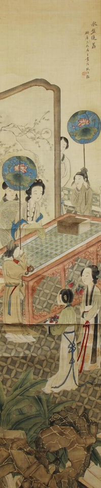A Chinese hanging scroll by Gai Qi