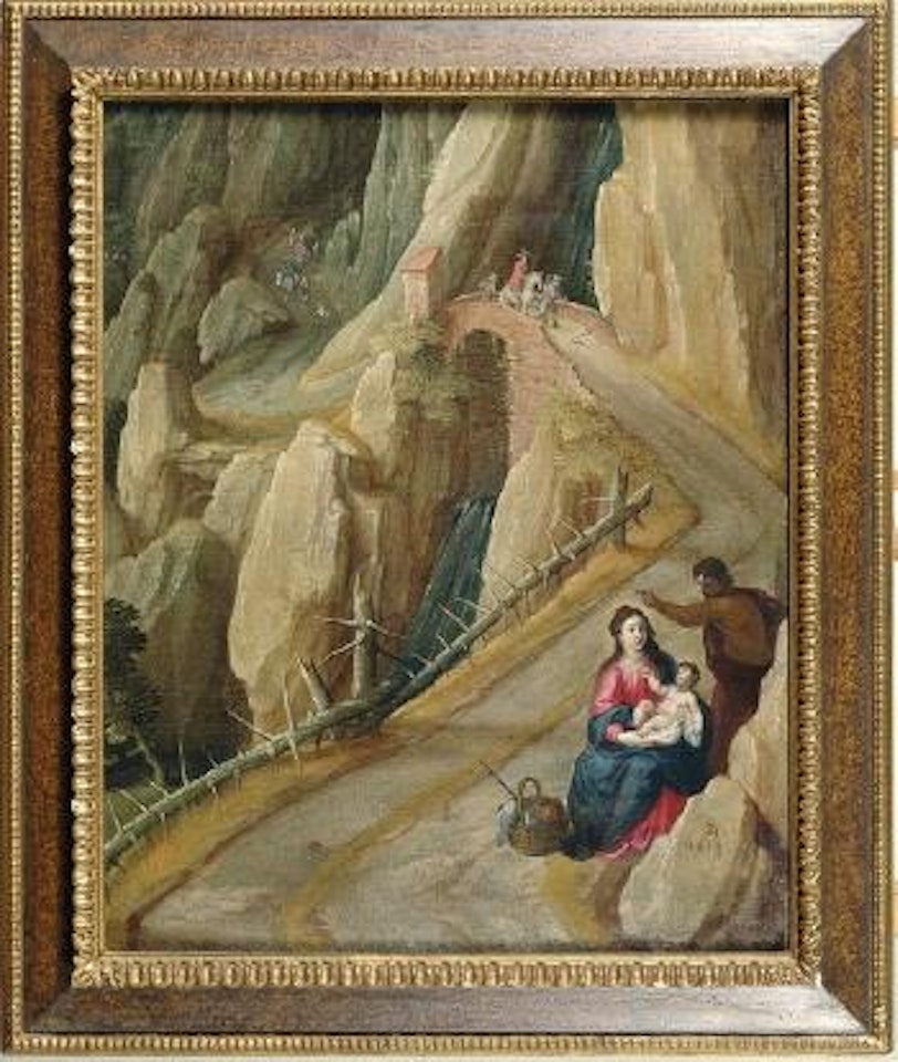 Il Riposo durante la Fuga in Egitto by Tobias Verhaecht