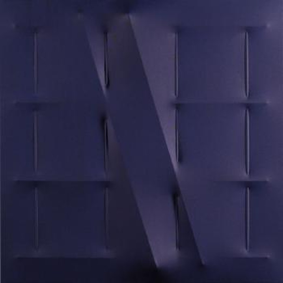 Blu by Agostino Bonalumi