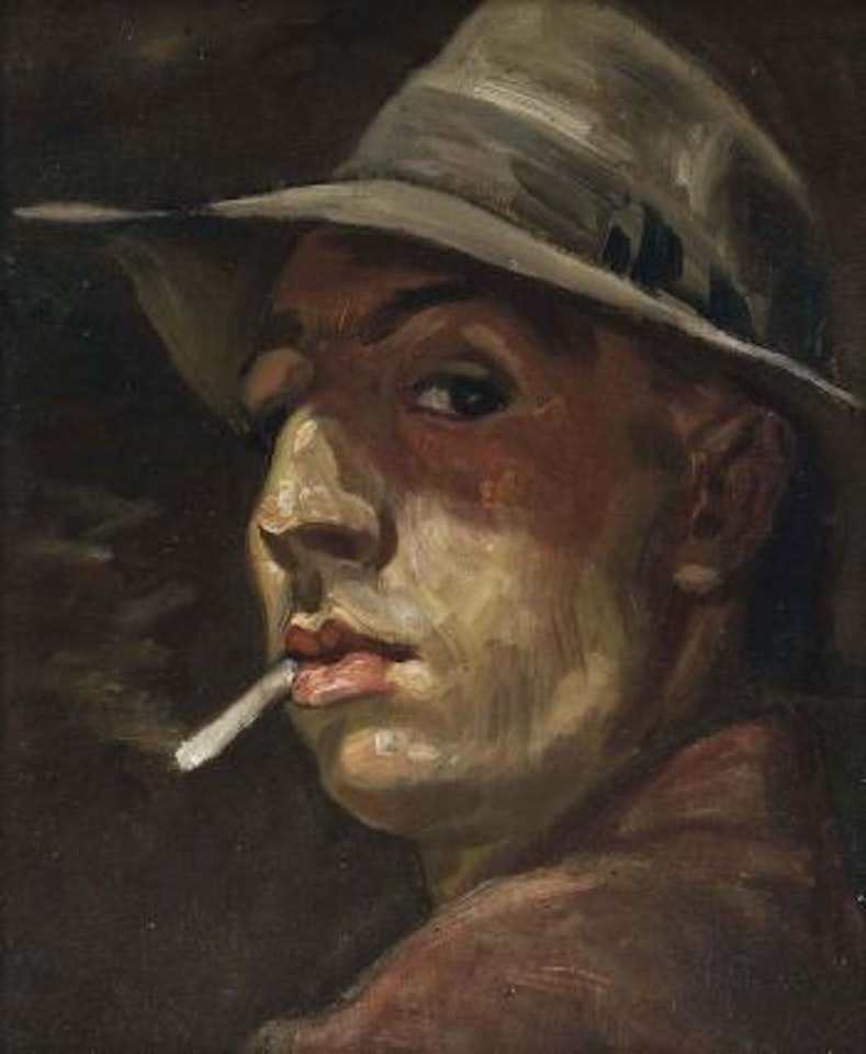 Self-Portrait by Alberto Morrocco