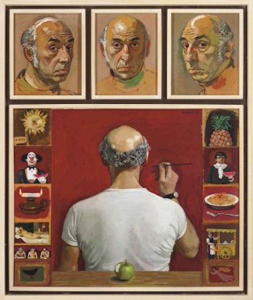 Documentary Self-Portrait by Alberto Morrocco