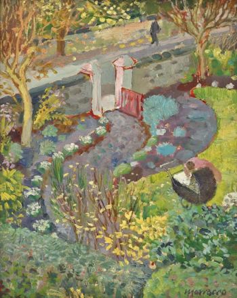 The Garden Path by Alberto Morrocco