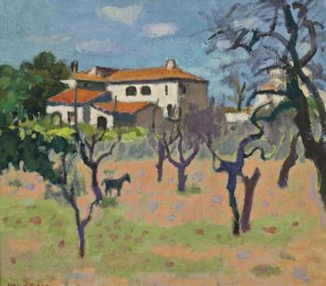 Tuscan Farm by Alberto Morrocco