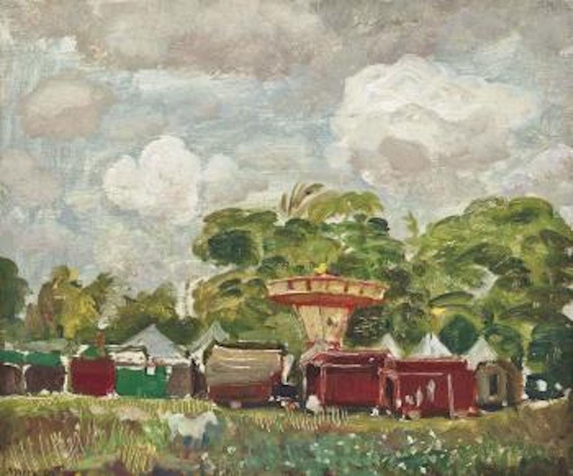 Travelling Fair, Keith by Alberto Morrocco