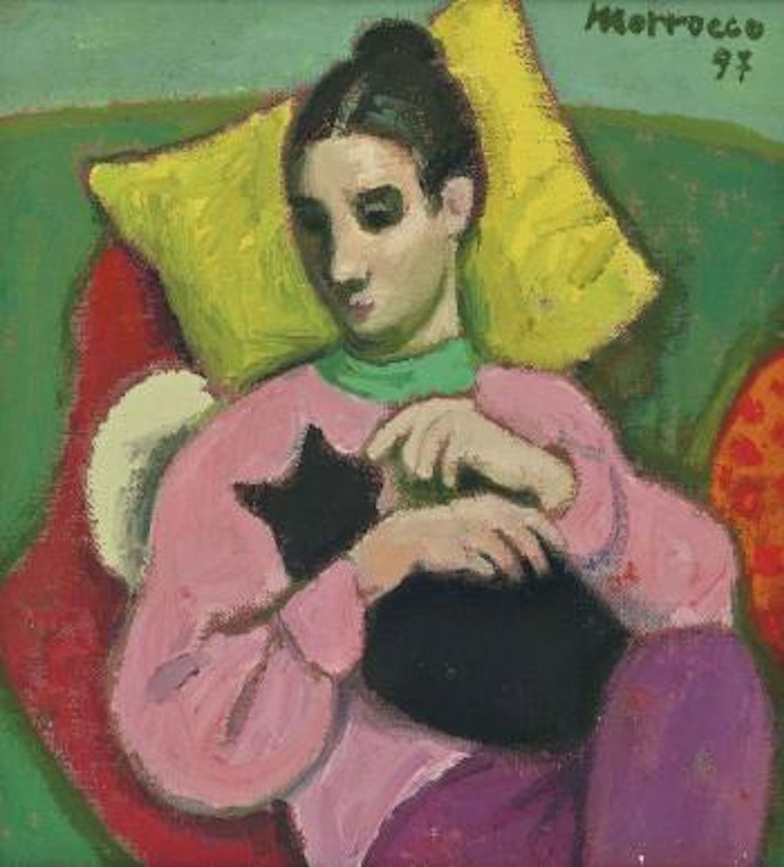 Vera and Lola by Alberto Morrocco