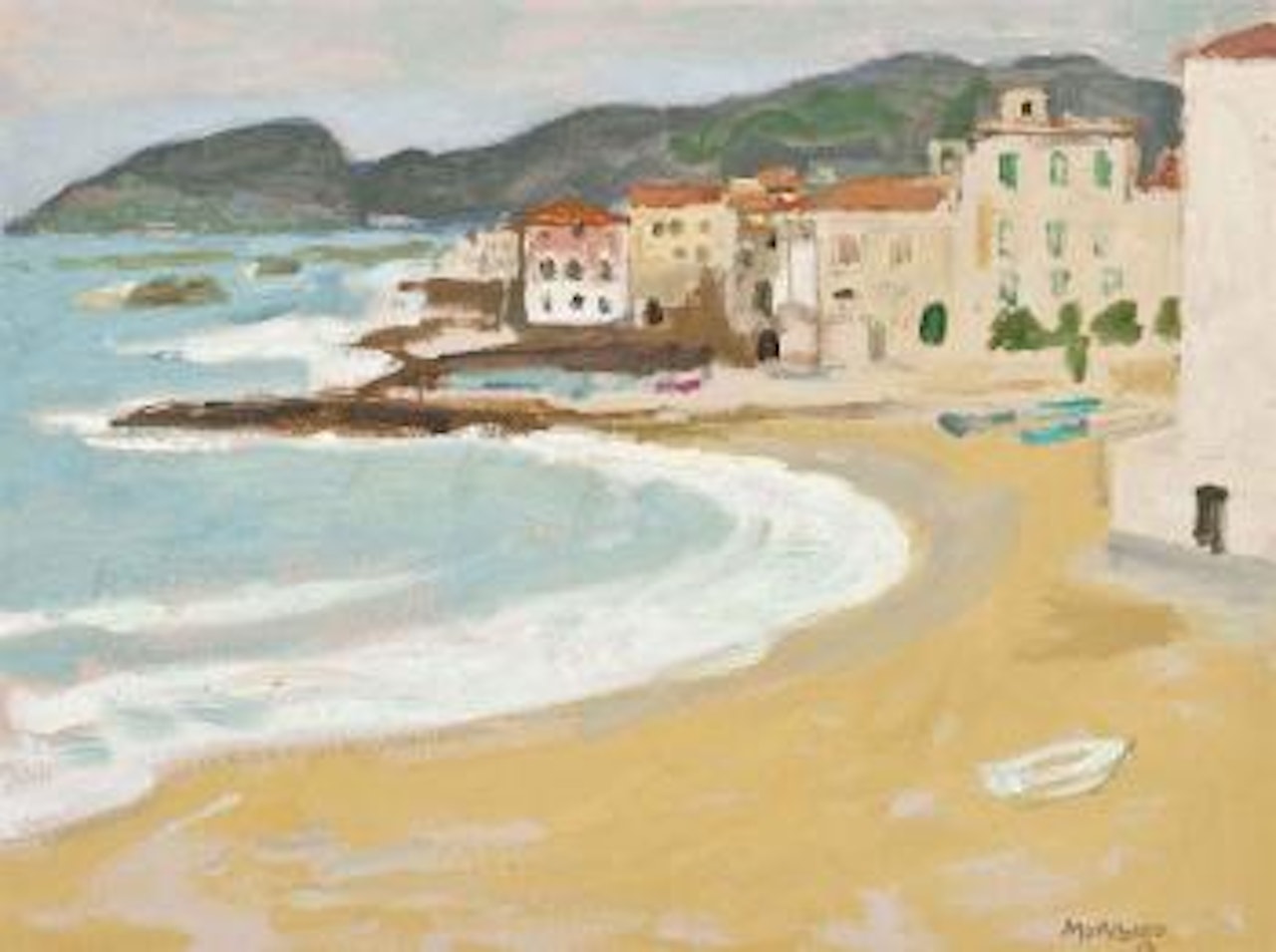 Santa Maria di Castellabate, Italy by Alberto Morrocco