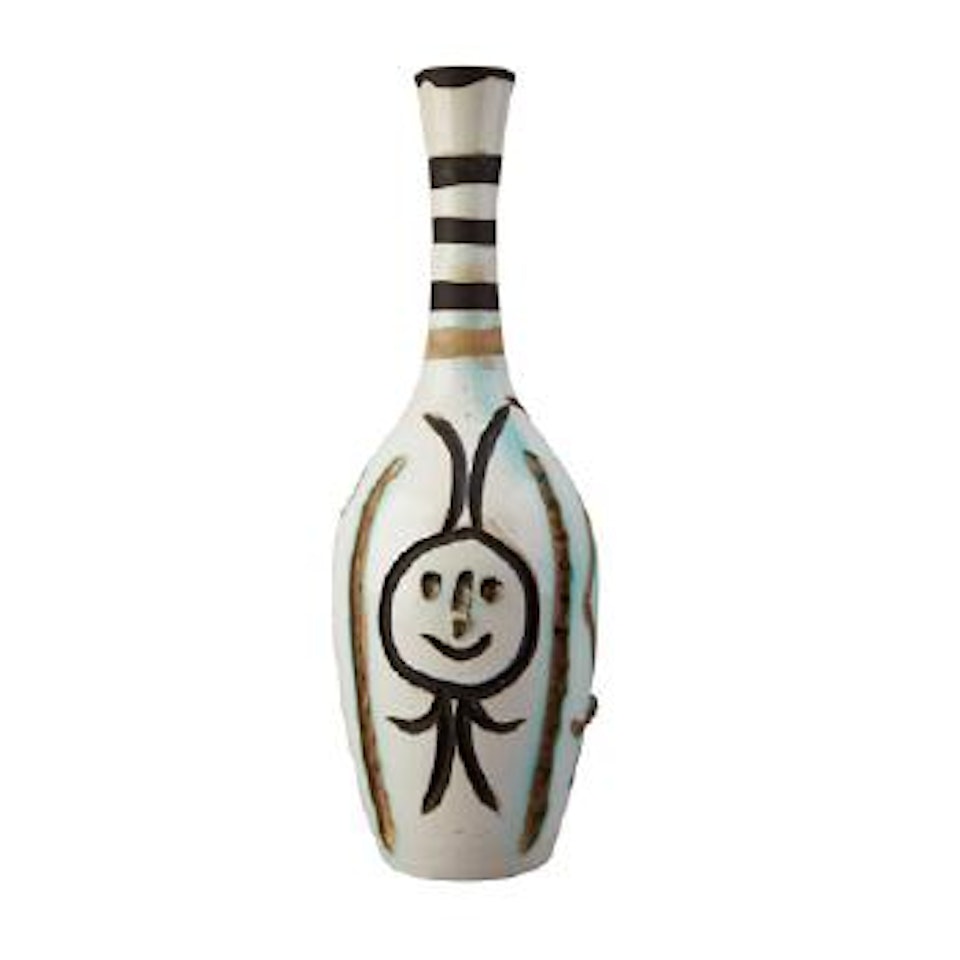 Engraved bottle by Pablo Picasso