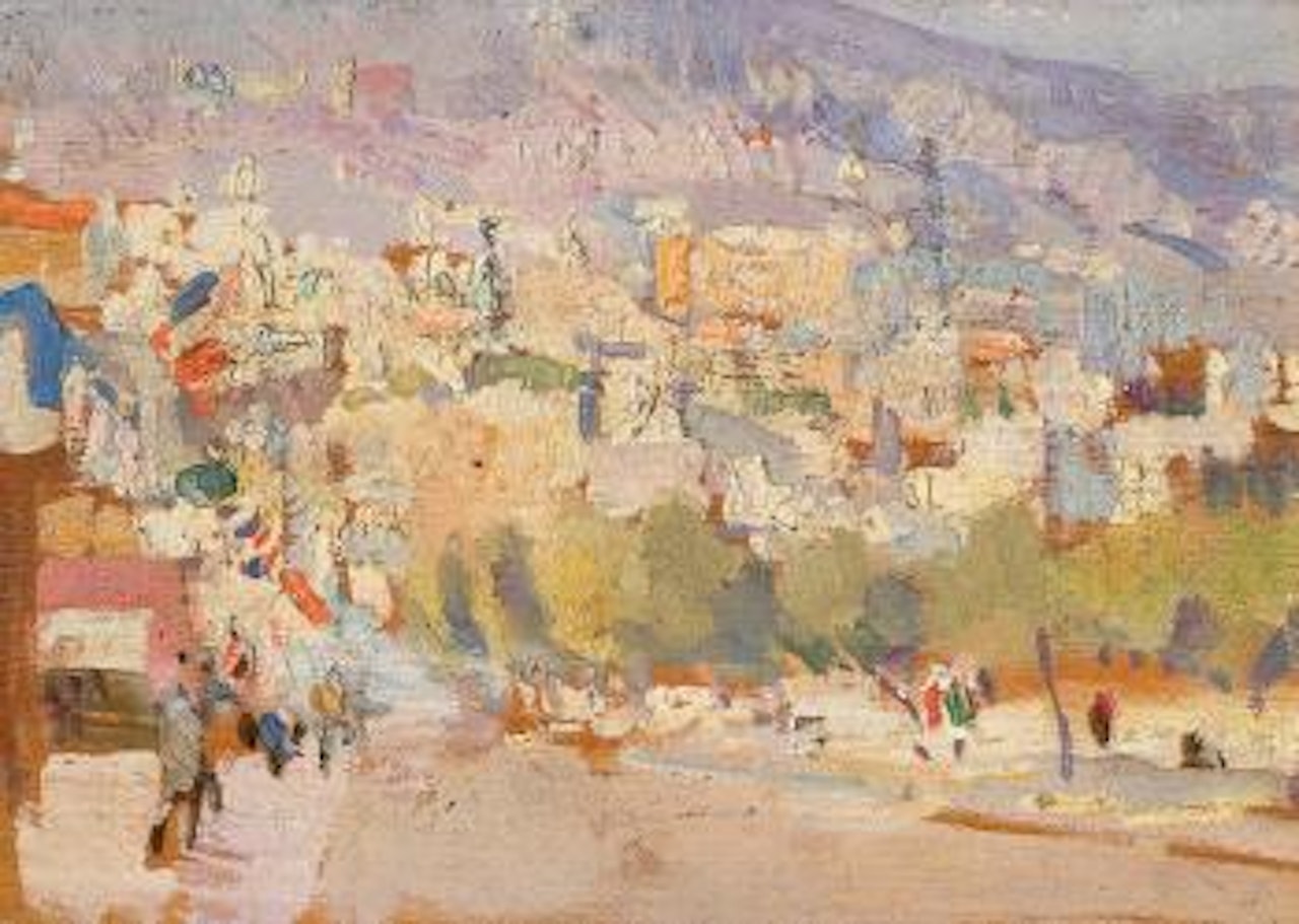 Studie by Konstantin Alekseevich Korovin
