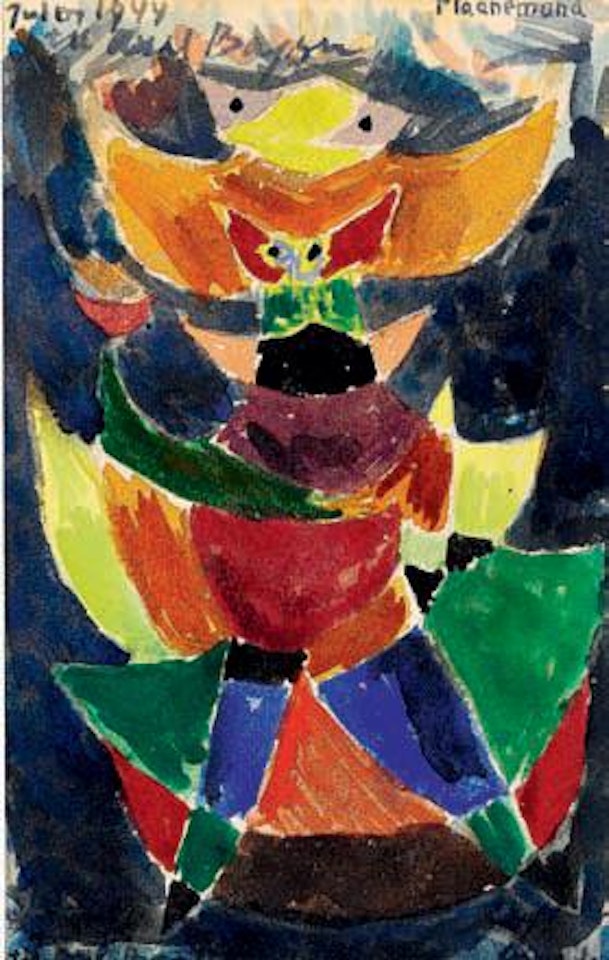 Maanemand (The Moon Man) by Asger Jorn