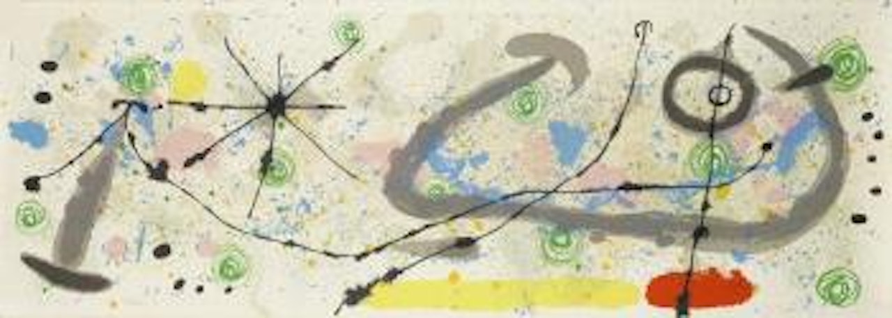 Le lézard aux plumes d'or (Maeght 520) by Joan Miró