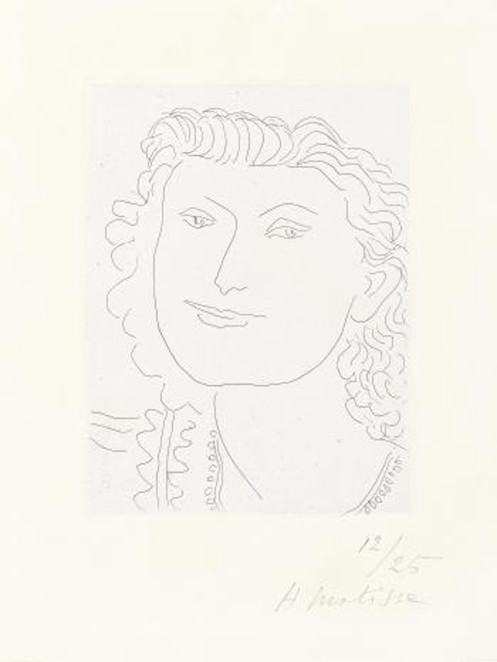 Visage souriant (Duthuit 298) by Henri Matisse
