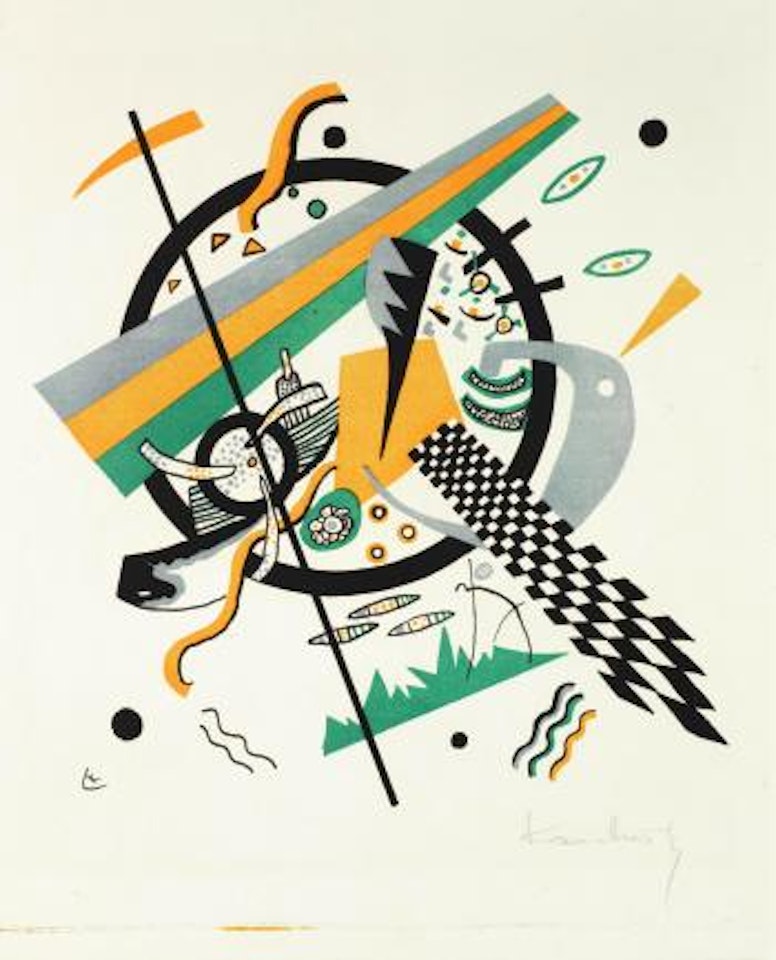 Kleine Welten IV (Roethel 167) by Wassily Kandinsky