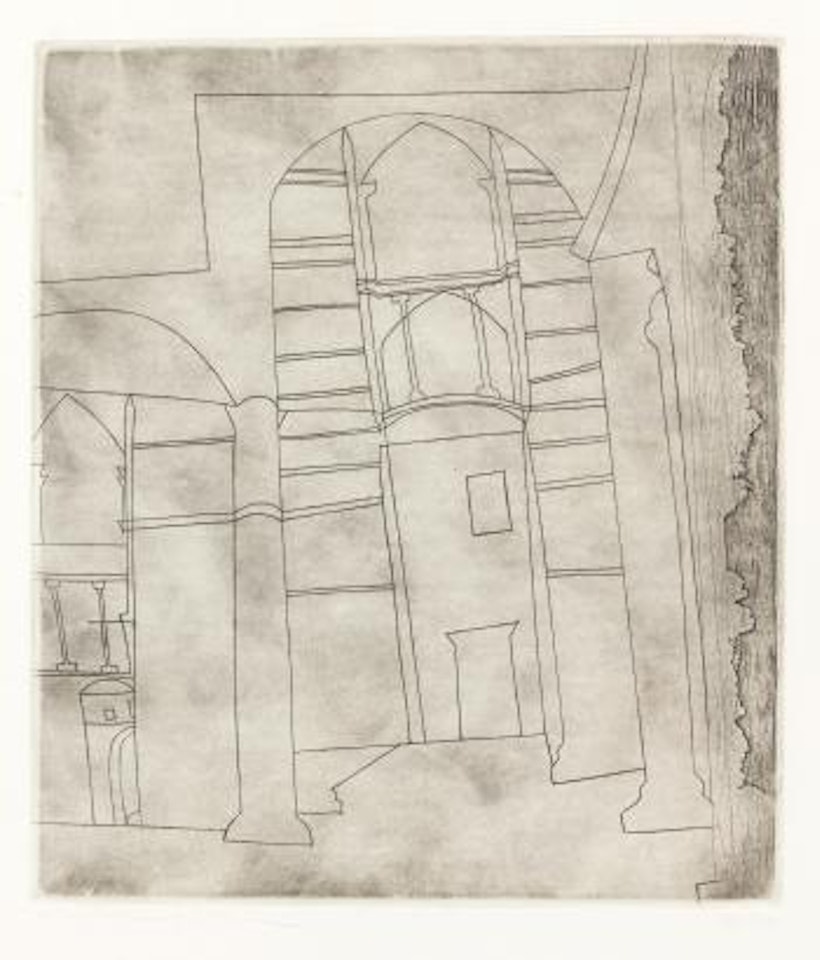 Siena (Large Version) (Lafranca 22) by Ben Nicholson, O.M.
