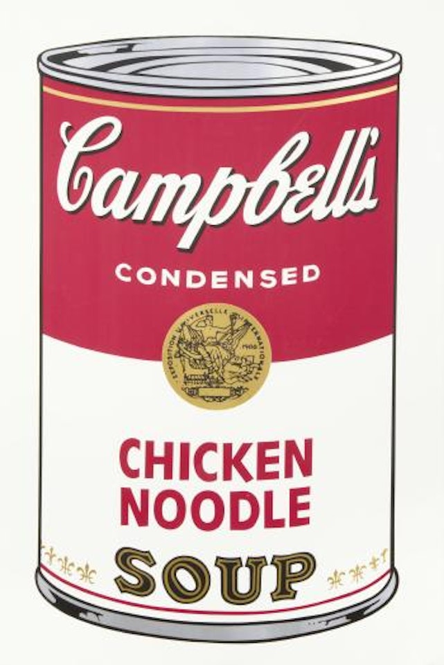 Campbell's Soup I: Chicken Noodle (Feldman & Schellman II.45) by Andy Warhol