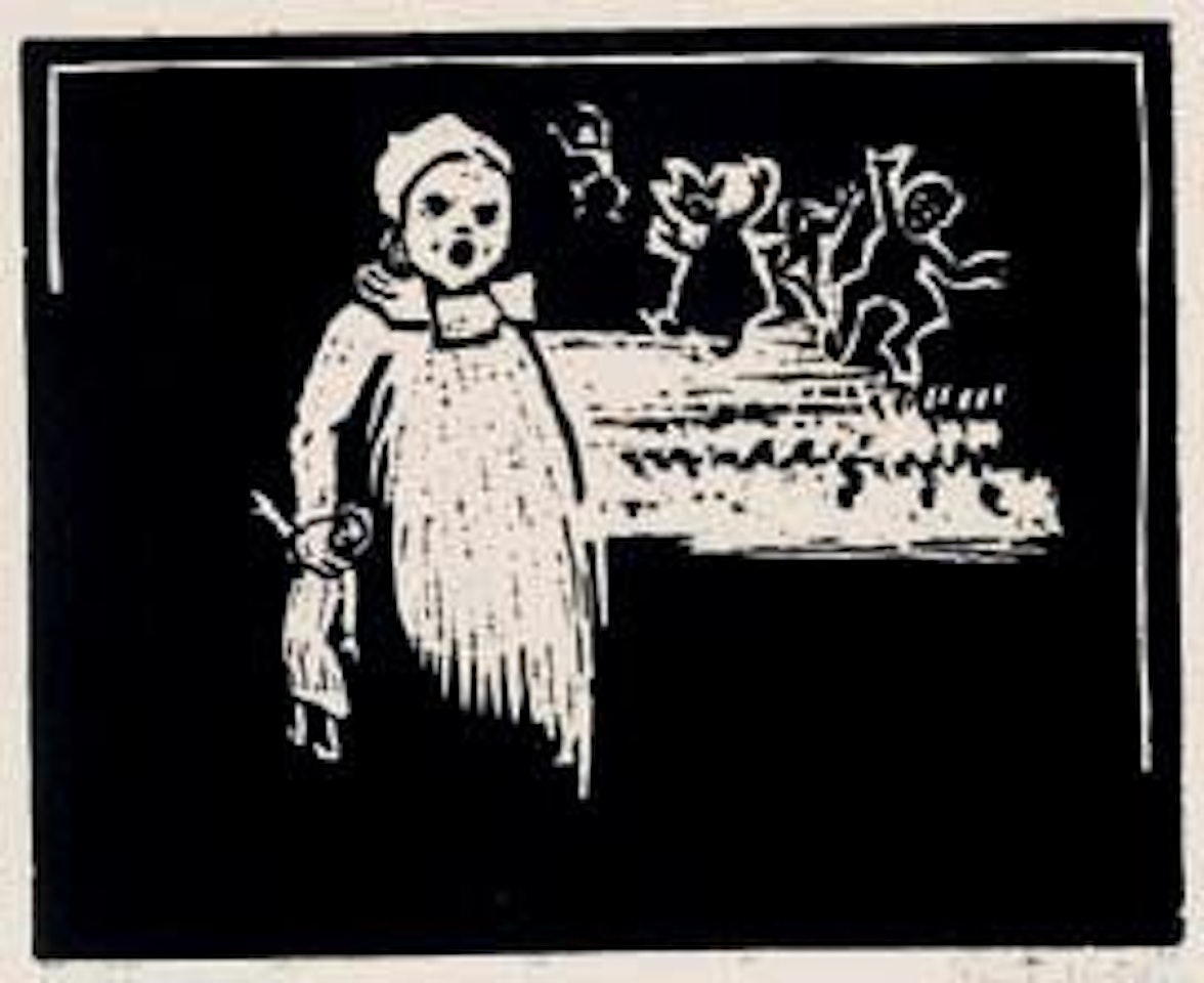 Mädchenphantasie by Emil Nolde