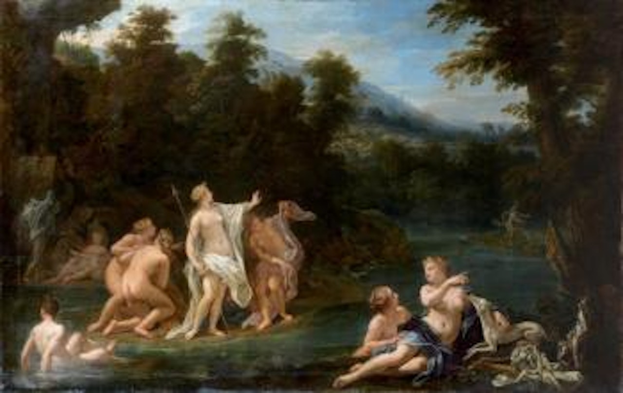 Diane et ses nymphes by Roman School