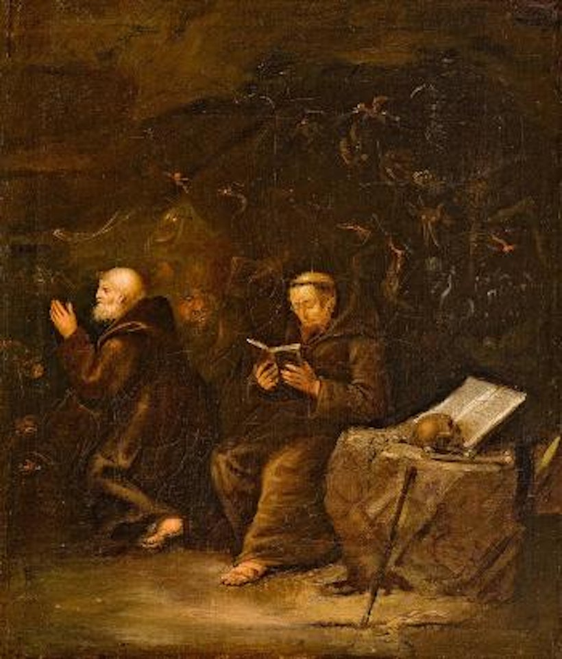 Versuchung des Hl. Antonius by Egbert van Heemskerk III