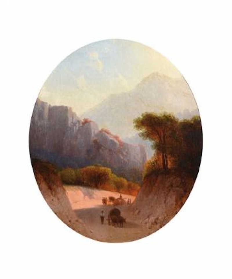 Voyageurs dans le Caucase by Ivan Konstantinovich Aivazovsky