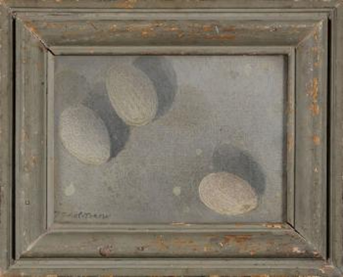 Composition abstraite, nature morte aux œufs by Pavel Tchelitchew