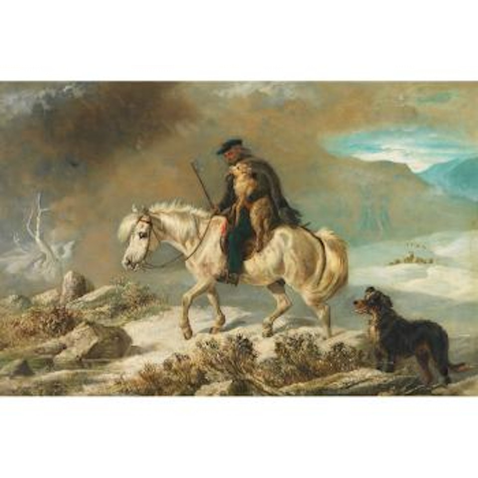 The lost lamb by Richard Ansdell