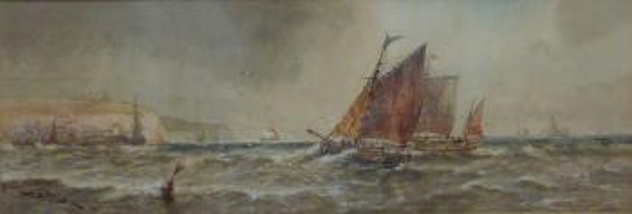Off Scarboro by Thomas Bush Hardy