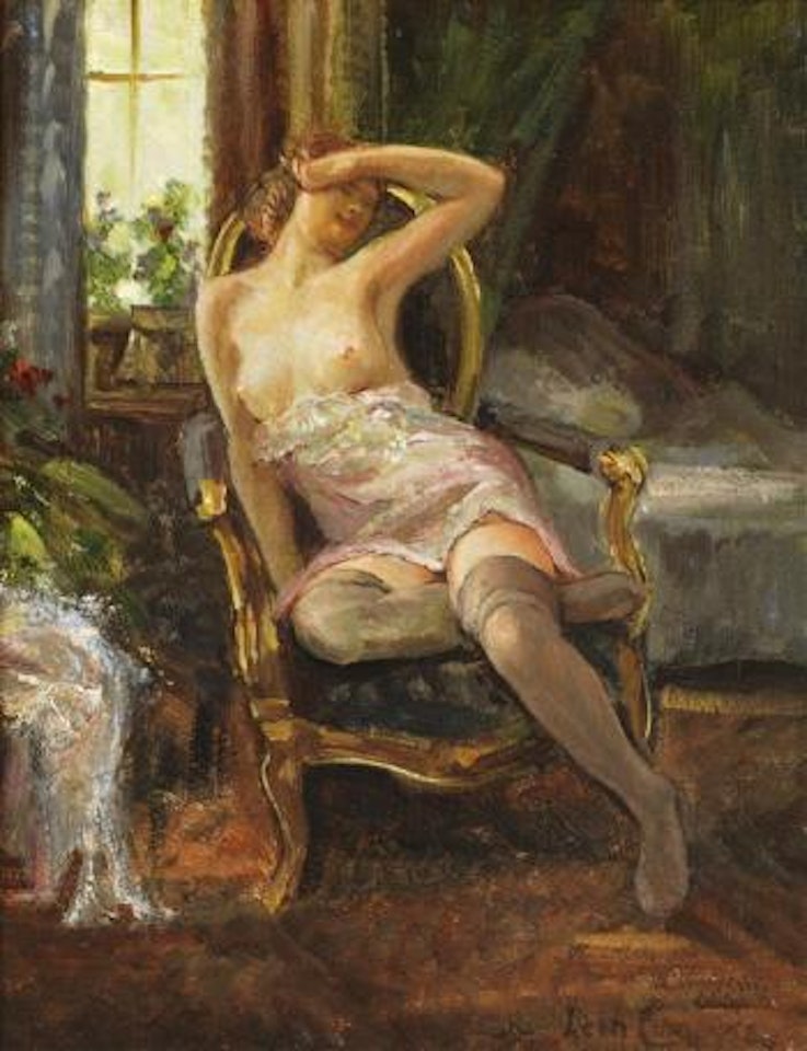 Le modèle by Leon Comerre