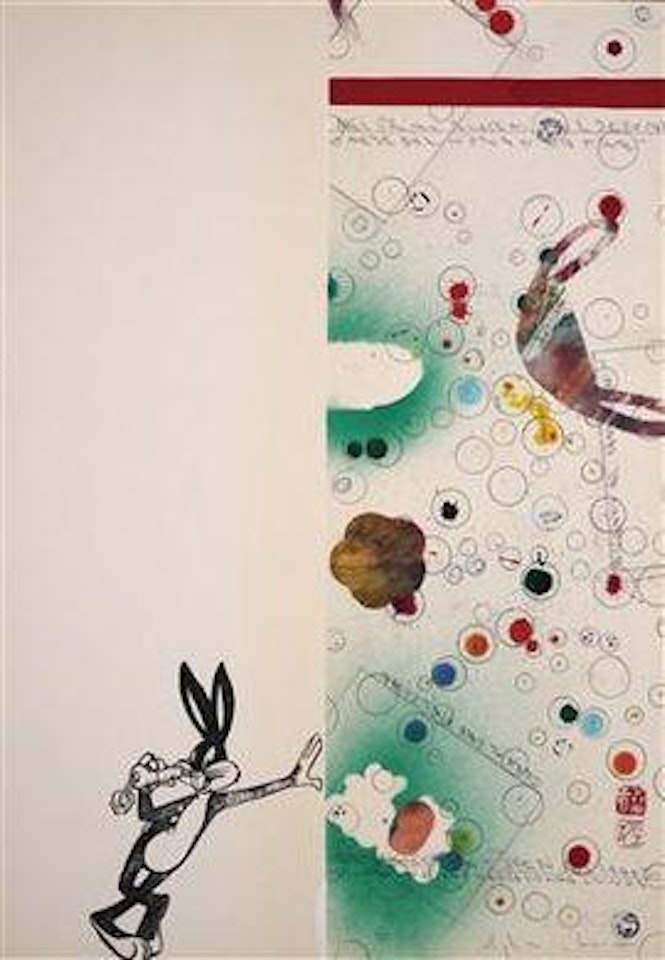 Ohne Titel (Bugs Bunny) by Alighiero Boetti