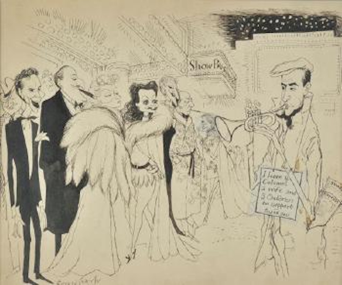The cartoonist by Ronald Searle