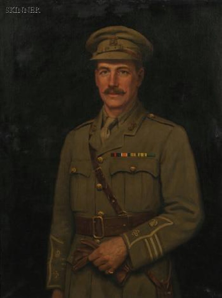Portrait of a Military Official by Frank Markham Skipworth