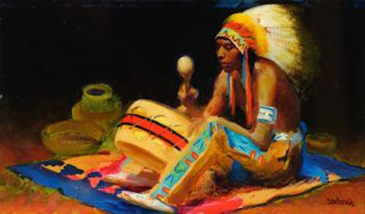 The Drummer by Gerard Curtis Delano