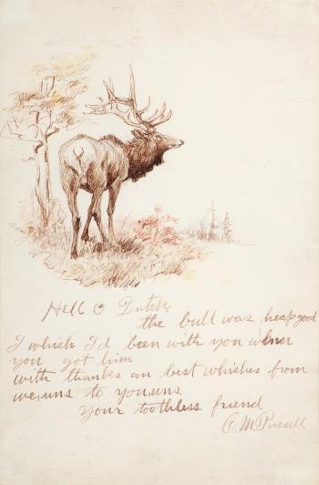 Hello Dutch; or The Bull Was Heap Good by Charles M Russell
