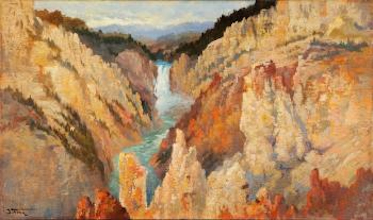 Lower Yellowstone Falls by John Fery