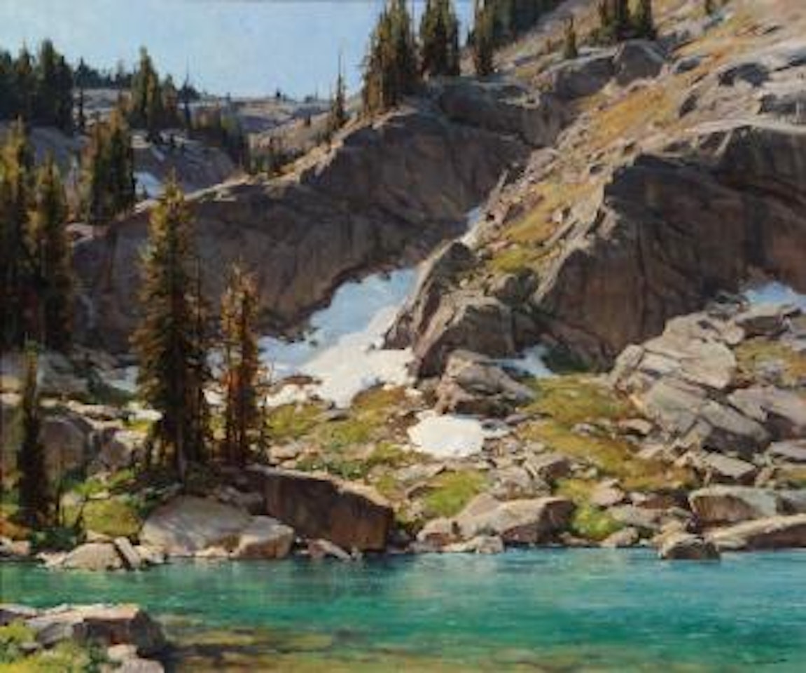 Alpine Lake by Clyde Aspevig