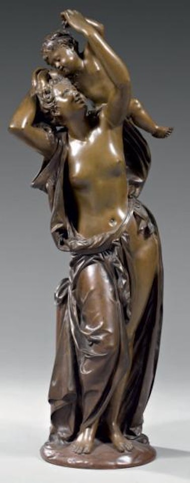 Femme et enfant by Albert-Ernest Carrier-Belleuse