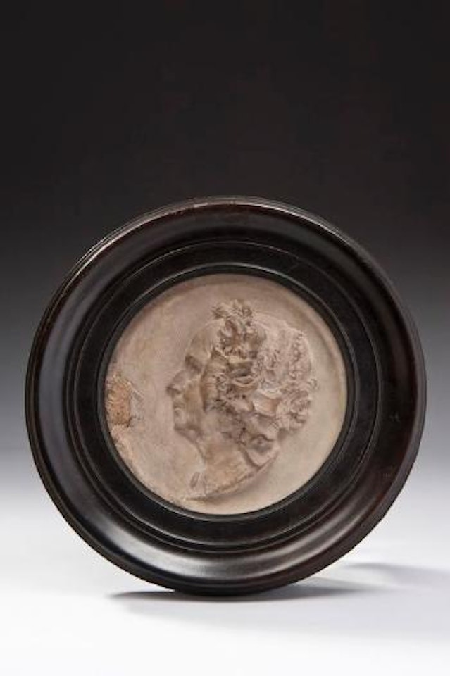 Profil de femme, présumé être le portrait de Mme Y. by Jean-Baptiste Carpeaux