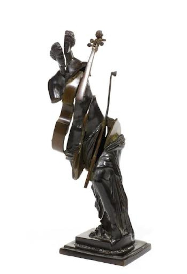 Petite Vénus de Milo à la contrebasse by Arman