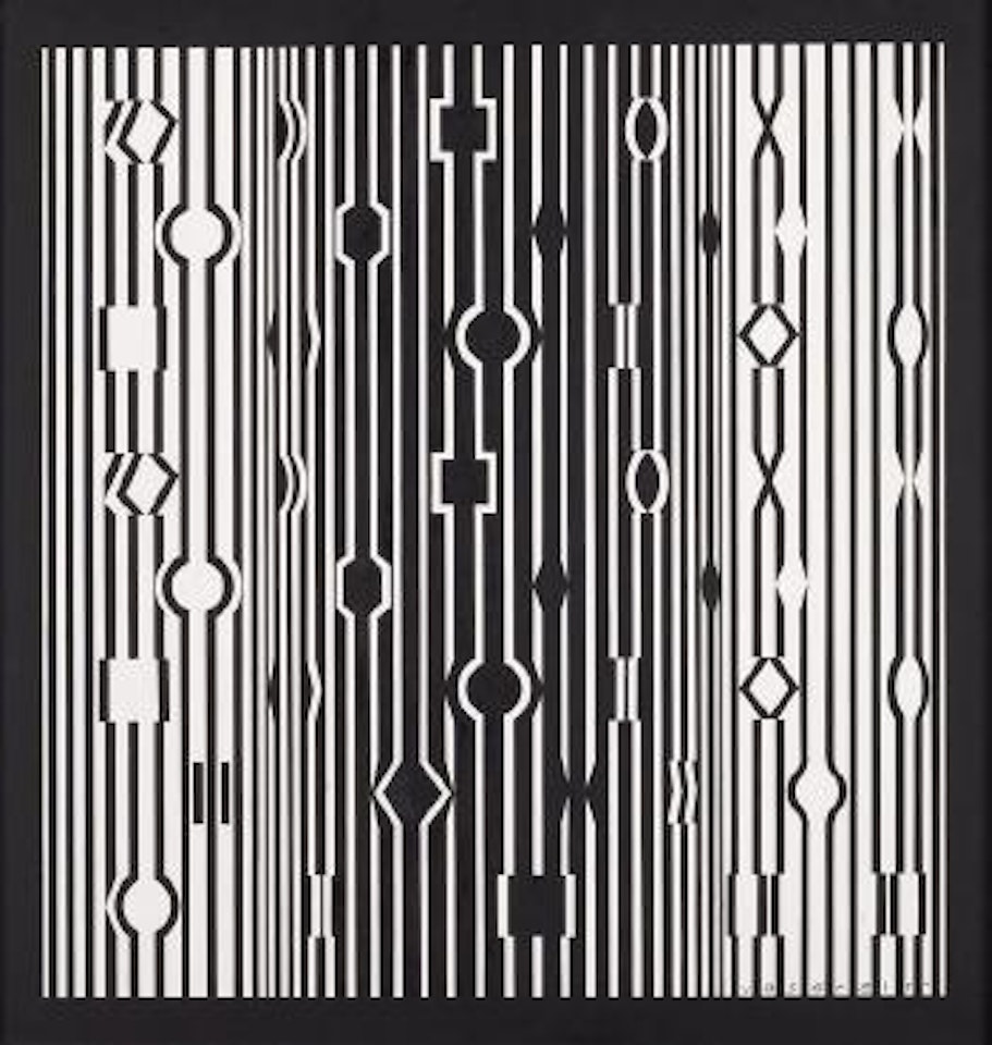 Metamor by Victor Vasarely