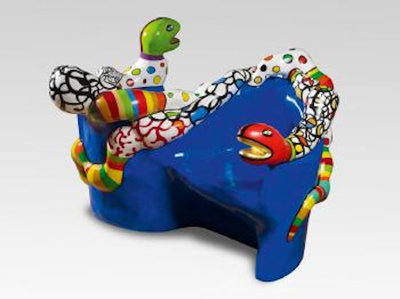 La conversation by Niki de Saint Phalle