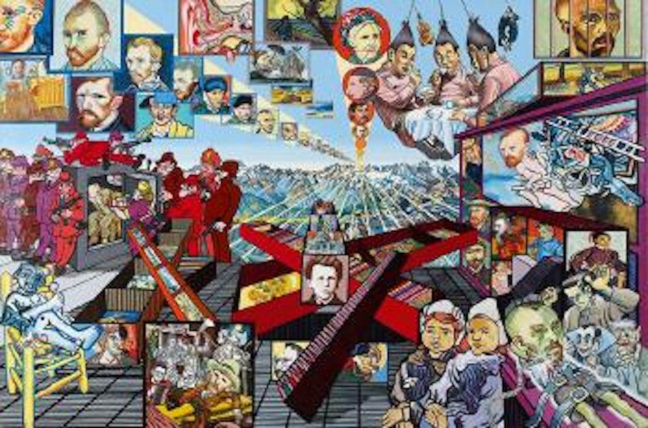 La vie de Van Gogh by Erro
