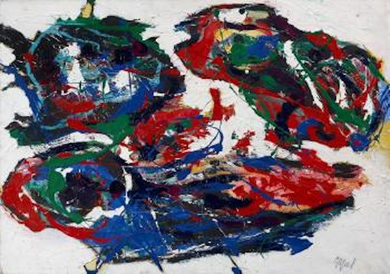 Composition by Karel Appel