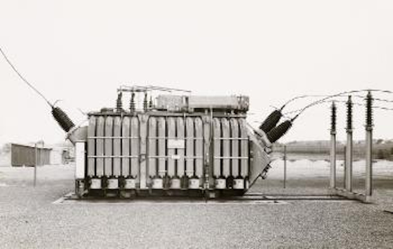 Transformator Bous, Saargebiet by Bernd & Hilla Becher