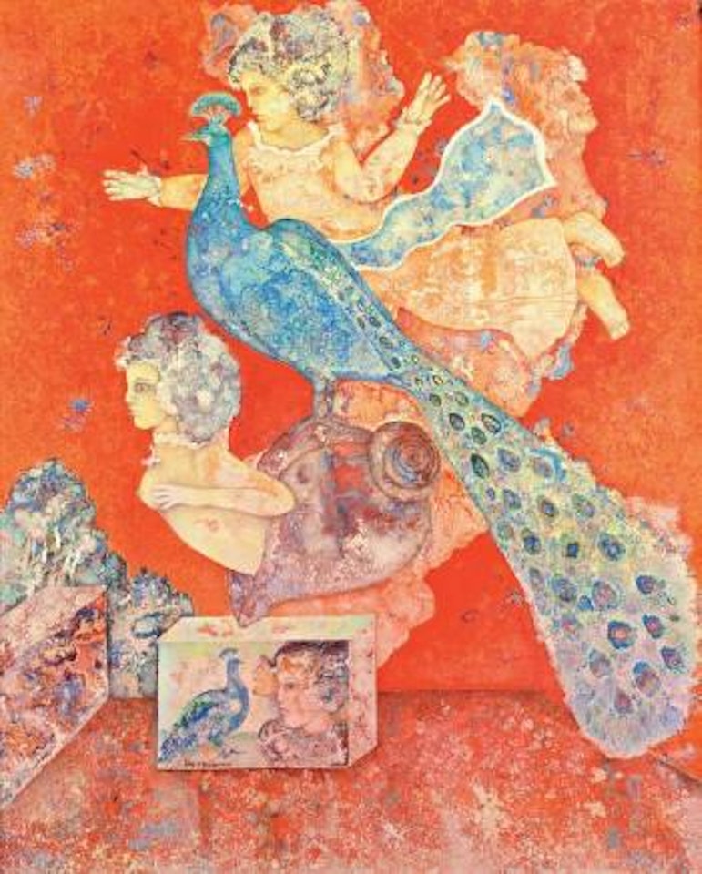 Le paon by Sakti Burman