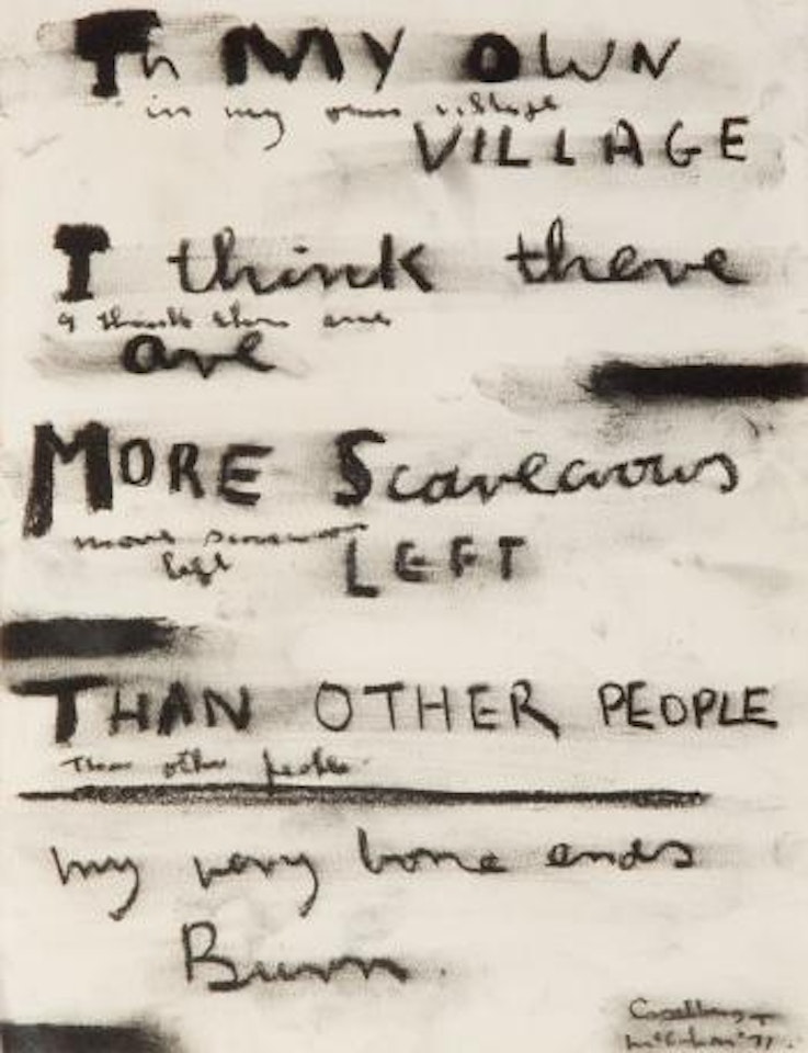 In my own village by Colin Mccahon