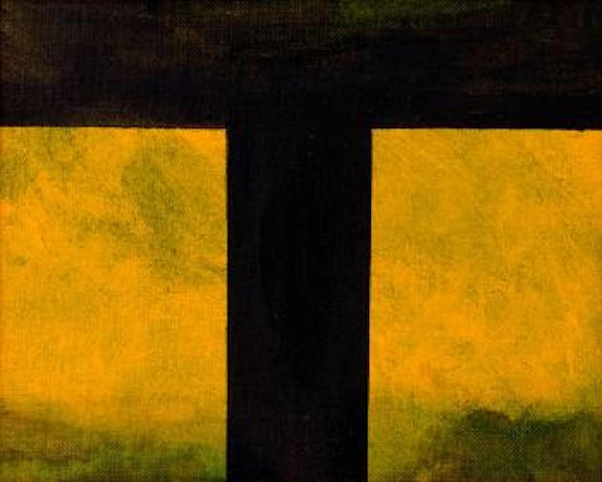 Truth from the King Country, load bearing structures 4 by Colin Mccahon