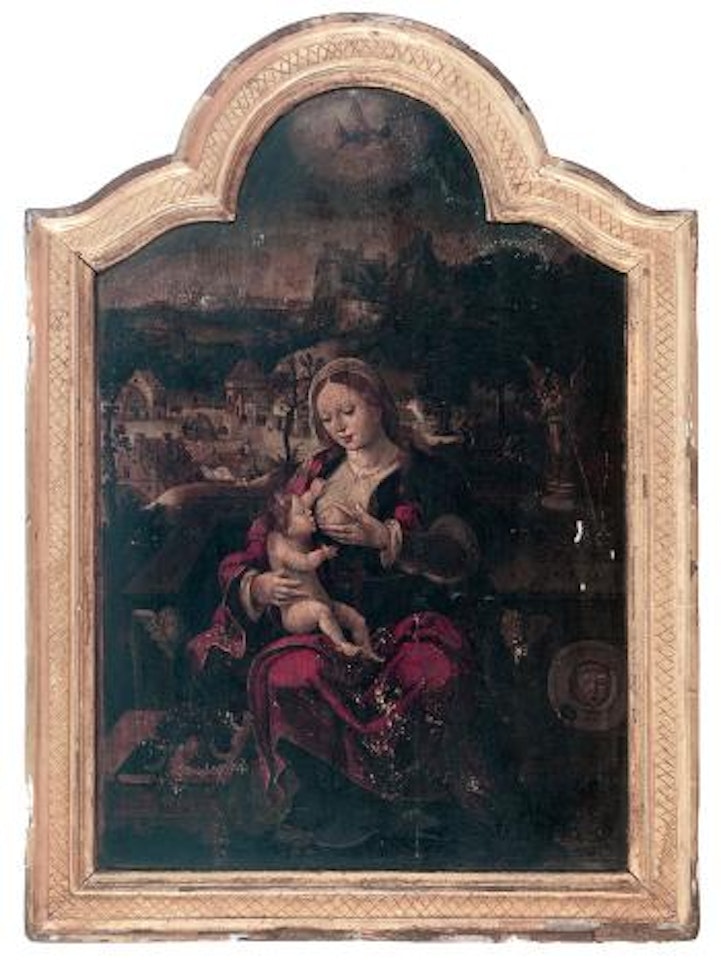 Virgen de la leche by Flemish School