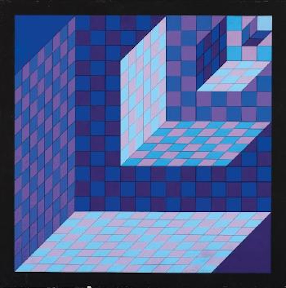 Axo – New York by Victor Vasarely
