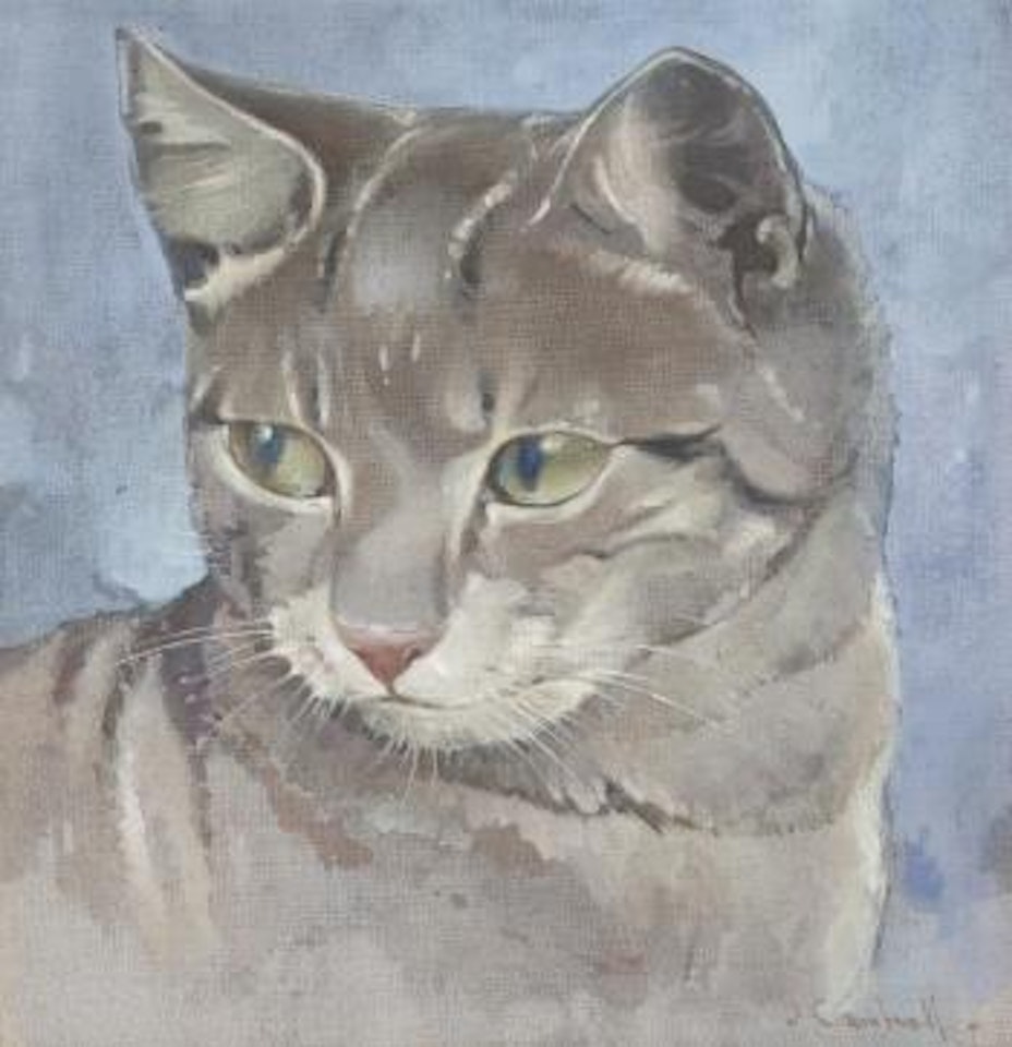 Tabby Cat by Joseph Crawhall