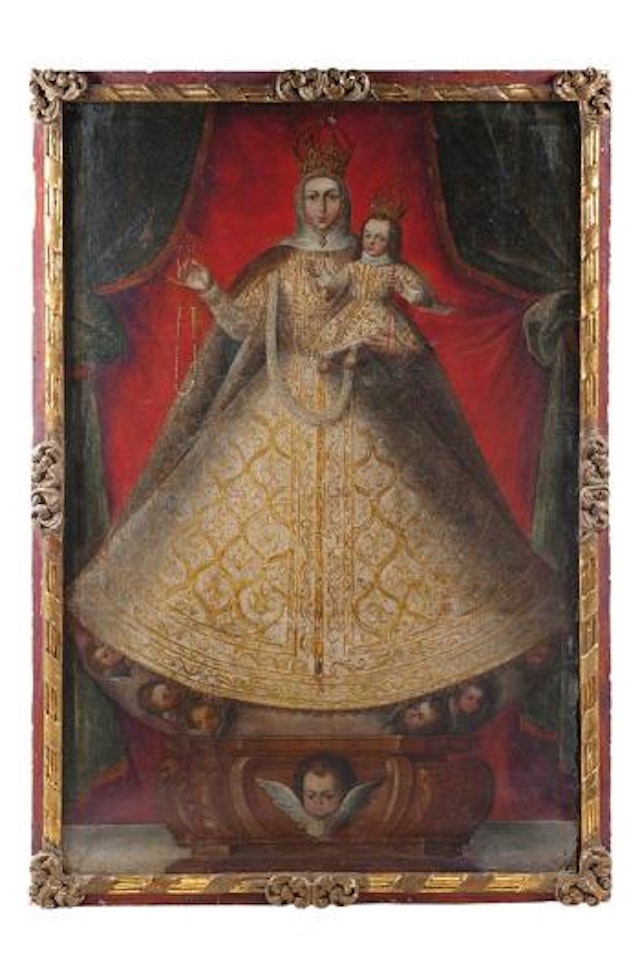 Virgen del Rosario by Mexican School