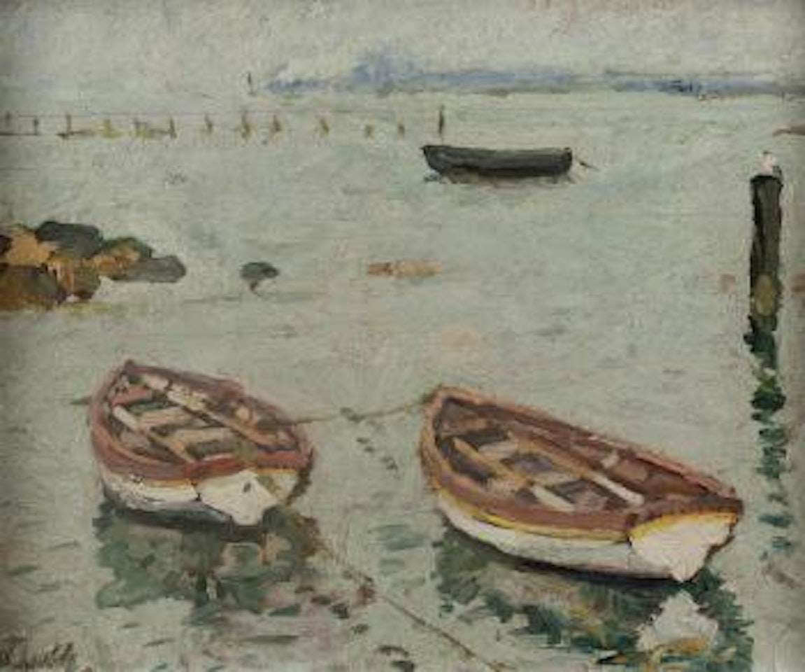 Largo Bay by George Leslie Hunter